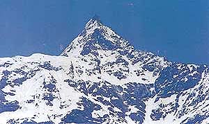 A view of Kinner Kailash