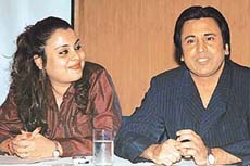 Aushim Khetrapal (right) and Araasha talk about their debut music album Dil Na Jaane at 