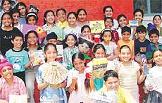 Participants of a summer camp