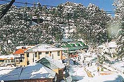A view of Dalhousie in winter