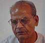 HVC Chief Sukh Ram during a press conference at Hamirpur