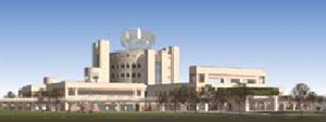The sprawling campus of the Indian School of Business