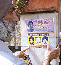 Posters have appeared in the Capital unmindful of the model code of conduct