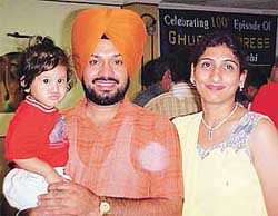 Gurpreet Ghuggi Family