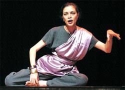 A dance composition presented at Kala 2002, held at British Council on July 5 in the Capital
