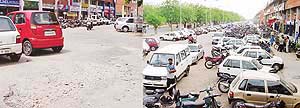 Bad roads and congestion are bane of Sector 35, where it is increasingly becoming difficult to park vehicles.