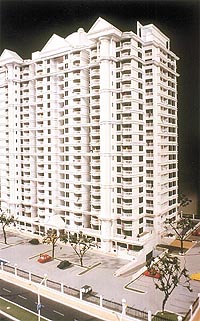 A model of the City.
