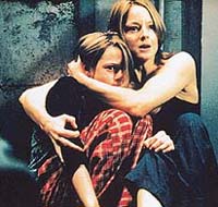 Jodie Foster and Kirsten Stewart in Panic Room