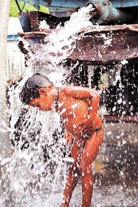 Virtual shower