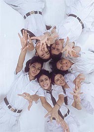 A scene from the tele-serial School, School.