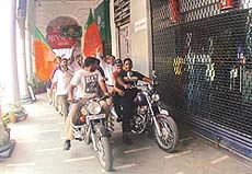 BJP on the move
