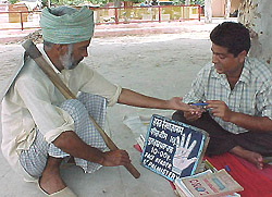 Will my crops survive, a farmer asks a fortune-teller in Bathinda on Sunday.