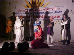 Shaheed Udham Singh play being staged
