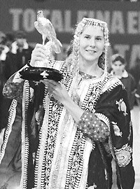 Monica Seles  approaching end of career?
