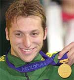 Australia's gold medallist Ian Thorpe