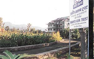 A view of the Shanti Alya, an orphanage for girls near Shimla
