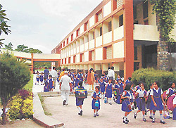 A view of Carmel Convent School, Sector 9, Chandigarh