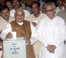 Prime Minister Atal Behari Vajpayee 