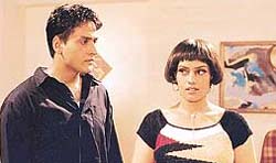 Scene from Kya Ajeeb Ittefaaq Hai: Mystery thriller