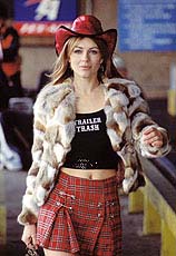 British actress Elizabeth Hurley