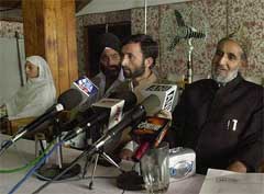 Abdul Khaliq Hanief, convener of the newly formed Kashmir Resolution Front