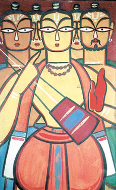 A painting from Sandeep Magazines collection.