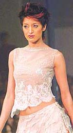 Designers are reinventing the choli to team it with skirts