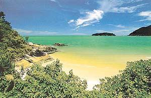 A view of Patai Kok, Langkawi islands