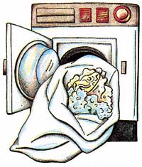 Organise your Sunday washing to make it a fun exercise