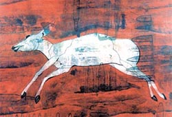Abhay Gaekwads work forms part of Borderless Terrain, 