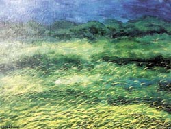 A breathtaking view of a landscape by G. Vinod Kumar