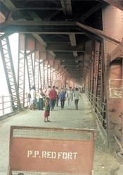 Old Yamuna bridge has been closed as water level in the river crosses the danger mark