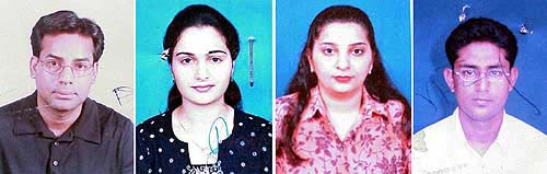 Four photographs taken from the Intelligence files