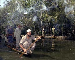Unmindful of sanitising of the interior Dal lake by the security forces