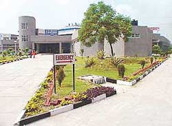The "jinxed" ESI Hospital at Ram Darbar where the OPD is likely to start on October 1 