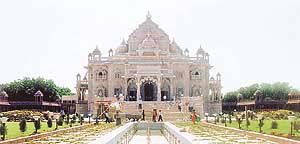 The Akshardham temple