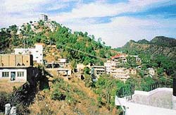 The tourist resort of Barog. 