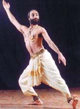 Navtej Singh Johar, a dance exponent, performing at the Qutab festival