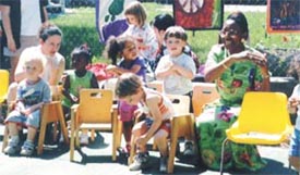 Parents preparing children for gruelling admission tests to play schools