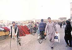 The war has taken a heavy toll of the life and limb of the Afghans