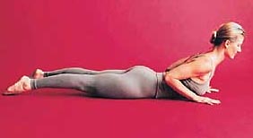 Bhujangasana is good for the back and the trunk