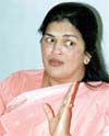 Mrs Grace Pinto. 