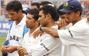The four musketeers of the Indian team