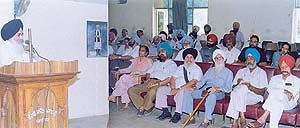 Punjabi thinker A.S. Grewal addresses participants