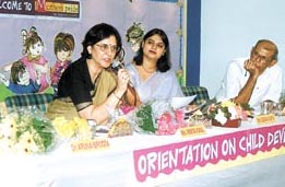 Seminars on child development issues were held at Mothers Pride with more than 1,000 parents participating