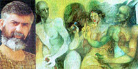 Amit Dutt and his study in still life