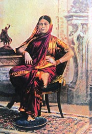 A portrait of a Brahman Lady