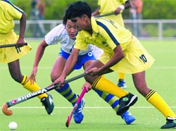 Mamta Kharb in action at the Commonwealth Games in Manchester