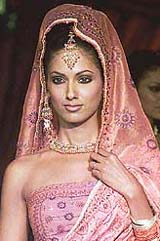 A bridal outfit must be styled keeping in mind the height, figure and skin tone of the bride