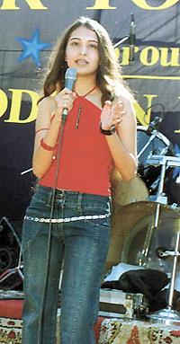 A participant at the Youth Nexus.